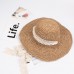 Summer  Lady Wide Brim Beach Cap Trilby Fedora Straw Bucket Sun Hat G5S7  eb-08860908